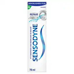 PLUS Sensodyne Tandpasta repair & protect whitening aanbieding