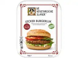 Hoogvliet Vegetarische slager Lecker burgerlijk aanbieding