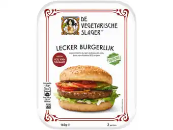 Hoogvliet Vegetarische slager Lecker burgerlijk aanbieding