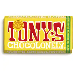 Albert Heijn Tony's Chocolonely Reep melk noga aanbieding