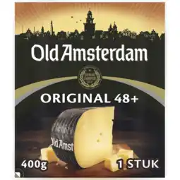 Jumbo Old Amsterdam Original 48+ Kaas Stuk 400 g aanbieding