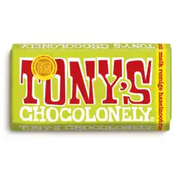 Albert Heijn Tony's Chocolonely Reep melk romige hazelnoot aanbieding
