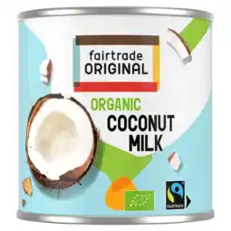 Albert Heijn Fairtrade Original Kokosmelk biologisch aanbieding