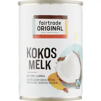 Albert Heijn Fairtrade Original Kokosmelk aanbieding