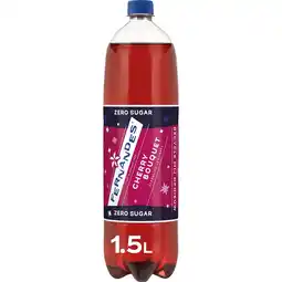Albert Heijn Fernandes Cherry bouquet zero sugar aanbieding
