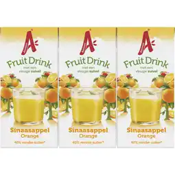 Albert Heijn Appelsientje Fruitdrink sinaasappel 6-pack aanbieding
