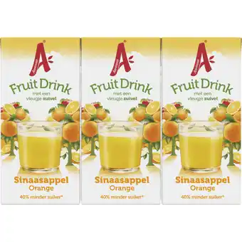 Albert Heijn Appelsientje Fruitdrink sinaasappel 6-pack aanbieding