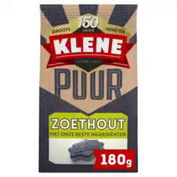 PLUS Klene Puur zoethout aanbieding