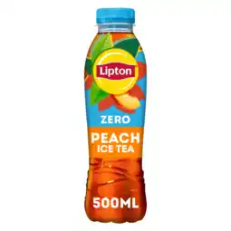 Albert Heijn Lipton Ice tea peach zero sugar aanbieding