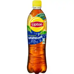 Albert Heijn Lipton Ice tea sparkling aanbieding