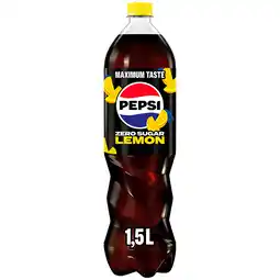 PLUS Pepsi Cola zero lemon aanbieding