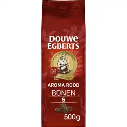 Albert Heijn Douwe Egberts Aroma rood koffiebonen aanbieding