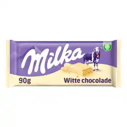 PLUS Milka Chocoladereep Wit aanbieding