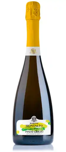 PLUS Barone Montalto Due Mondi Pinot Grigio Spumante B aanbieding