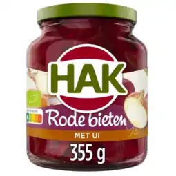 Albert Heijn Hak Rode bieten met ui aanbieding