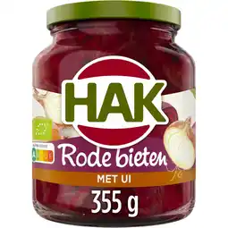 Albert Heijn Hak Rode bieten met ui aanbieding