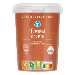 Albert Heijn AH Verse soep tomaat crème aanbieding