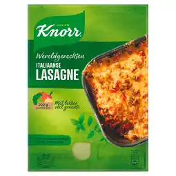 PLUS Knorr Wereldgerecht Lasagne bolognese aanbieding