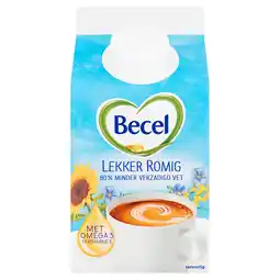 PLUS Becel Lekker romig koffiemelk aanbieding