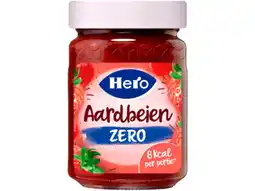 Hoogvliet Hero Aardbei jam zero aanbieding