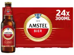 Hoogvliet Amstel Pilsener Bier Fles Krat aanbieding