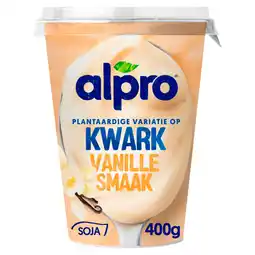 PLUS Alpro Plantaardige Variatie Kwark Vanille aanbieding