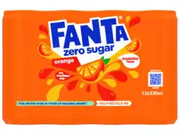 Hoogvliet Fanta Orange no sugar aanbieding