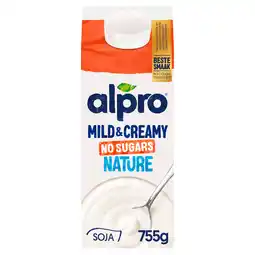 PLUS Alpro Mild & Creamy Naturel Zonder Suikers aanbieding