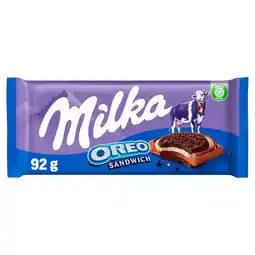 PLUS Milka Chocoladereep Oreosandwich aanbieding