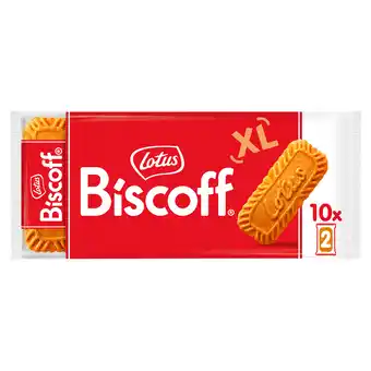 PLUS Lotus Biscoff speculoos koek XL 2x10-pack aanbieding