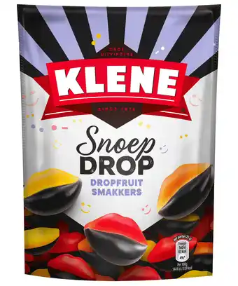 PLUS Klene Snoepdrop dropfruit smakkers aanbieding