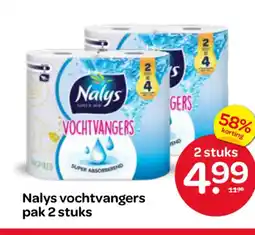 Spar Nalys vochtvangers aanbieding