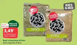 Maxi Zoo Boer'n Goed Hooi of Stro aanbieding