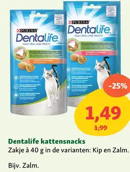 Maxi Zoo Dentalife kattensnacks aanbieding
