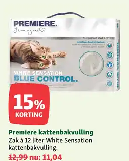 Maxi Zoo Premiere kattenbakvulling aanbieding