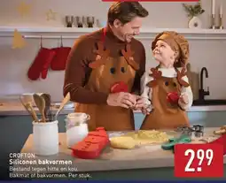 ALDI Crofton Siliconen bakvormen aanbieding