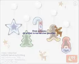 ALDI Home creation infinity kerstverlichting aanbieding