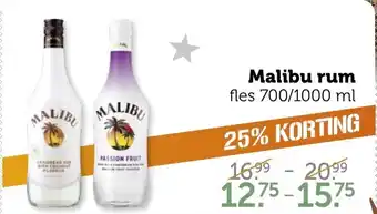 Coop Malibu rum 700ml aanbieding