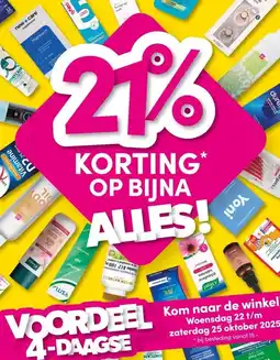 DA 21% KORTING* OP BIJNA ALLES! aanbieding
