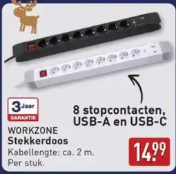 ALDI Stekkerdoos aanbieding