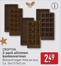 ALDI 2-pack siliconen bonbonvormen aanbieding