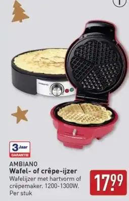 ALDI Wafel- of crêpe-ijzer aanbieding