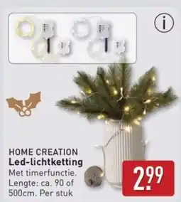 ALDI Led-lichtketting aanbieding
