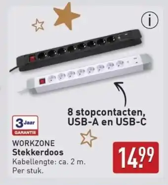 ALDI Stekkerdoos aanbieding