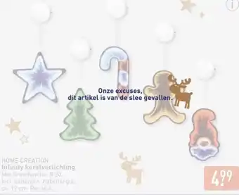 ALDI Infinity kerstverlichting aanbieding