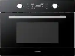 Bol.com Inventum IMC6044GK - Inbouw combimagnetron met heteluchtoven - Zwart/RVS aanbieding