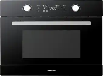 Bol.com Inventum IMC6044GK - Inbouw combimagnetron met heteluchtoven - Zwart/RVS aanbieding