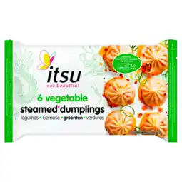Albert Heijn Itsu Vegetable steamed dumplings aanbieding