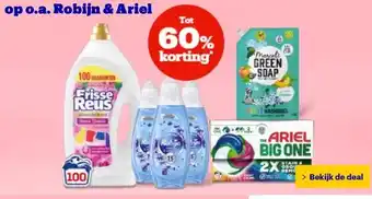Bol.com op o.a. Robijn & Ariel aanbieding