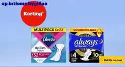 Bol.com op intieme hygiëne aanbieding